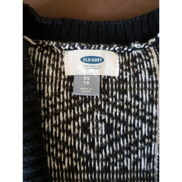 Old Navy Cardigan Size XS Sweater Aztec Open Front Southwestern Tribal Bohemian - Picture 7 of 12
